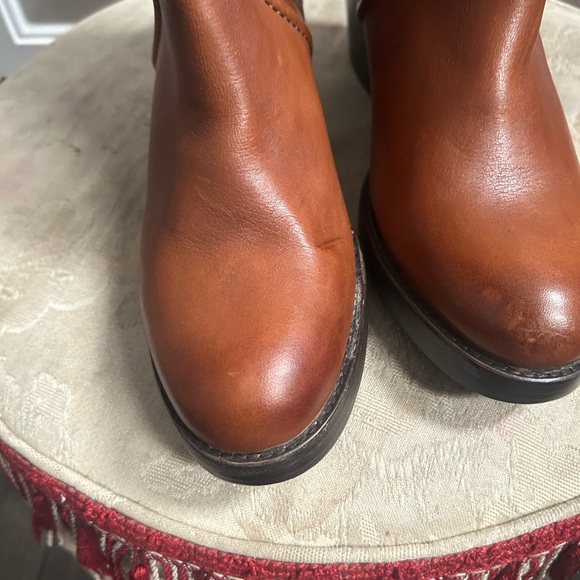 new Frye Women's Jean Tall Pull On Extended Wide Calf Boot FR40672WC CARA Sz 9 - Picture 7 of 16